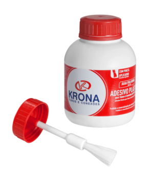 COLA ADESIVO PVC KRONA 175G C/ PINCEL