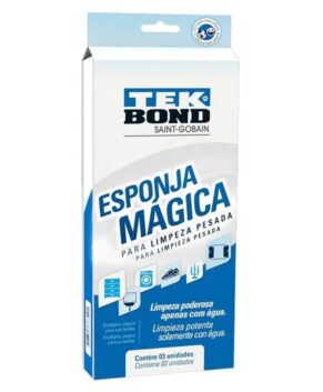 ESPONJA MAGICA - EMBALAGEM C/03U TEK BOND