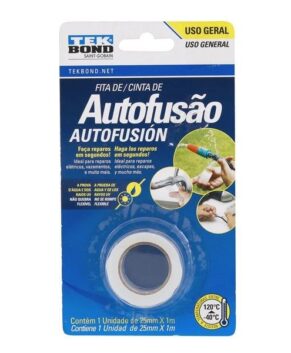 FITA DE AUTOFUSÃO 25MMX1M CARTELADA