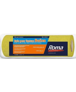 ROLO TEXTURA BAIXA ROMA R.431 09CM C/C