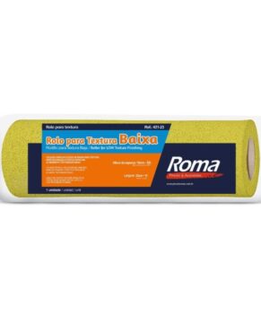 ROLO TEXTURA BAIXA ROMA R.431 15CM S/C