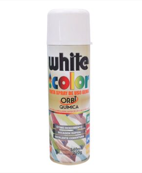 TINTA SPRAY BRANCO BRILHANTE ORBI QUÍMICA 340ML