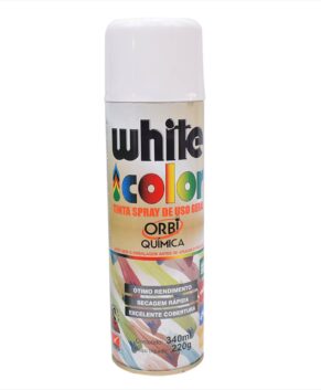 TINTA SPRAY BRANCO FOSCO ORBI QUÍMICA 340ML